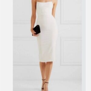 Alex Perry Strapless White Dress